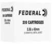 Federal Training  5 56x45mm  55 Grain  Full Metal Jacket Boat-Tail  3165 fps