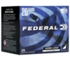 Federal Game Load Upland Hi-Brass 20 Gauge 5 Shot Size 25 Rnds