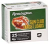 Remington Gun Club 12 Gauge  2-3 4  8Oz 8 Shot Target Load 25 Rounds