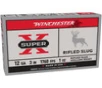 Winchester X123RS15 SuperX Rifled Slug HP 12 Gauge 3  1 oz 5 Rounds