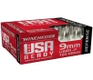 Winchester USA Ready Defense 9mm Luger  P Ammunition 124 Grain JHP 20 Rounds