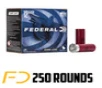 Federal Game-Shok 12 GA  2-3 4in  1oz   7 5 Shot - 250 Rounds