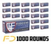 Fiocchi Training Dynamics 9MM  124gr  FMJ - 1000 Rounds  Case 