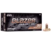 CCI Blazer Brass 9MM  124gr  FMJ - 50 Rounds  MPN  5201 