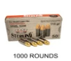 Sterling 9MM  115gr  FMJ - 1000 Rounds