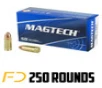 Magtech 9MM  124gr  FMJRN - 250 Rounds  5 boxes of 50 rnds 