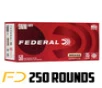Federal Champion 9MM  115gr  FMJ - 250 Rounds