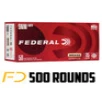 Federal Champion 9MM  115gr  FMJ - 500 Rounds
