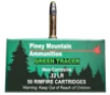 Piney Mountain Ammunition Green Tracer  22LR  40gr  LRN - 50 Rounds  MPN  PMSN22LRG 