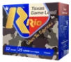 Rio Ammunition Top Game High Velocity 12 GA  2-3 4in  1-1 4oz   7 5 Shot - 25 Rounds  MPN  TGHV3675 