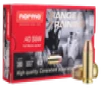Norma Ammunition Self Defense  40 S amp W  180gr  FMJ - 20 rounds