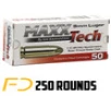 Maxxtech 9MM  115gr  FMJ - 250 Rounds  5 boxes of 50 rnds   MPN  PTGB9MMB 