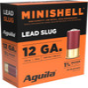 Aguila Mini shell 12ga 1 75 quot  25gr Rifled Slug 25rd 10bx cs