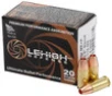 Wilson Combat 9mm  P  115gr  JHP  MPN  LA9115ME  - 20 rounds