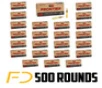 Frontier  223 REMINGTON  55gr  FMJ - 500 rounds  CASE 