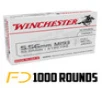Winchester Ammunition USA 5 56X45MM NATO  55gr  FMJ -  rounds  CASE 