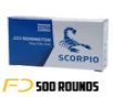 STV Technology Scorpio Ammo  223 REM  55gr  FMJ  MPN  S223055F  - 500 rounds