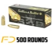 Sellier  amp  Bellot 9MM  115gr  FMJ - 500 rounds  500 