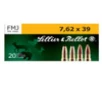 Sellier  amp  Bellot 7 62X39MM 124gr FMJ  20 Rounds  MPN  SB76239A 