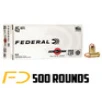 Federal Range and Target  45 ACP  230gr  FMJ - 500 Rounds  MPN  RTP45230  - Free Shipping