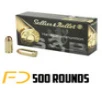 Sellier  amp  Bellot  45 ACP  230gr  FMJ - 500 Rounds  MPN  SB45A  - Free Shipping