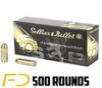 Sellier  amp  Bellot 10MM ACP  180gr  FMJ - 500 Rounds  MPN  SB10A 