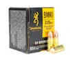 BROWNING 9MM  115gr  FLJ - 50 rounds  MPN  B191800093 