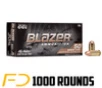 Blazer Ammunition  45 ACP  230gr  FMJ - 1000 Rounds  MPN  5230 