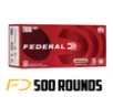 Federal Champion 9MM  115gr  FMJ - 500 Rounds