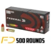Federal American Eagle 9MM  124gr  TSJ - 500 Rounds  MPN  AE9SJ2 