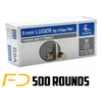 STV 9MM  124gr  FMJ - 500 Rounds  MPN  S9MM124F 