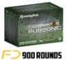Remington Subsonic  22 LR  40gr  HP - 900 rounds  MPN  21249 