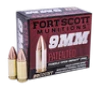 Fort Scott Munitions TUI 9MM  80gr  SCS - 20 Rounds  MPN  9MM-080-SCVNIC 