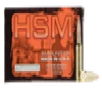 HSM Match  223 REM  90gr  HPBT - 50 Rounds  MPN  22332N 