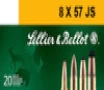 Sellier  amp  Bellot 8X57 IRS  196gr  SP - 20 Rounds  MPN  SB857JRSA 