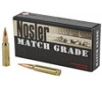 Nosler Match Grade  308 WIN 7 62 NATO  175gr  RDFHP - 20 Rounds  MPN  60132   54041601320 