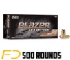 Blazer Ammunition  40 S amp W  180gr  FMJ - 500 Rounds  MPN  5220  - Free Shipping