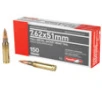 Aguila  308 WIN 7 62 NATO  150gr  FMJ - 20 Rounds  MPN  1E762110 