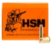 HSM 9MM  124gr  LRN - 50 Rounds  MPN  9MM4R 