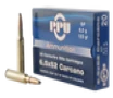 PPU Metric Rifle 6 5X52MM CARCANO  123gr  JSP - 20 Rounds  MPN  PP6CS 