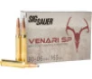 Sig Sauer Venari  30-06 SPRINGFIELD  165gr  SP - 20 Rounds  MPN  V3006SP165-20 