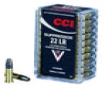 CCI 957 22 LR Suppressor 22 Long Rifle  LR  45 GR Lead Hollow Point 50 Bx  100 Cs