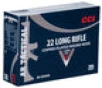 CCI 956 22 Long Rifle Copper-plated Round Nose 40 GR 300Box 10Case - 300 Rounds