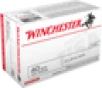 Winchester Ammo USA40SWVP Best Value 40 Smith  Wesson  SW  165 GR Full Metal Jacket 100 Bx  5 Cs - 100 Rounds