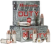 Hornady 90236 Critical Duty 9mm Luger 135 GR FlexLock 25 Bx  10 Cs