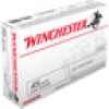 Winchester Ammo Q4170 Best Value 45 Automatic Colt Pistol  ACP  230 GR Full Metal Jacket 50 Bx  10 Cs
