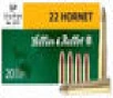 SB Ammo  22 Hornet 45gr  JSP 20-Pack