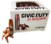 G2 Research Civic Duty 45 ACP 164 GR Copper Expansion Projectile 20 Bx  25 Cs