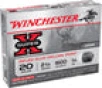 Winchester Ammo X20RSM5 Super-X 20 Gauge 2 75 3 4 oz Slug Shot 5 Bx 50 Cs