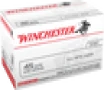 Winchester Ammo USA45AVP Best Value 45 Automatic Colt Pistol  ACP  230 GR Full Metal Jacket 100 Bx 5 Cs - 100 Rounds